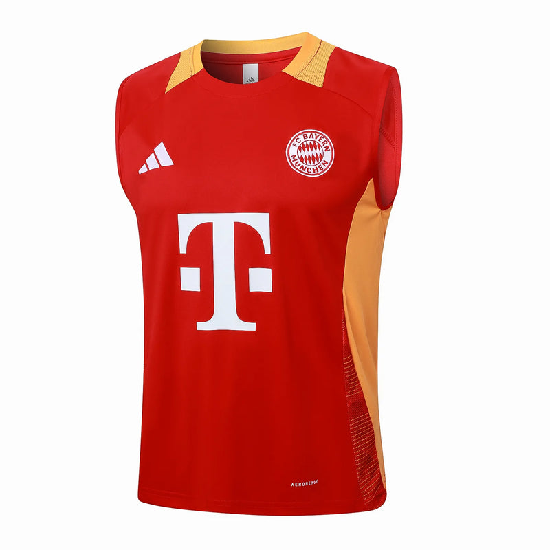 Conjunto Bayern de Munique Treino Regata 24/25 - Vermelho