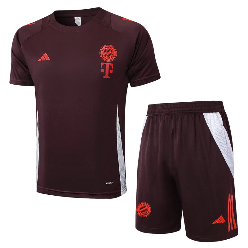 Conjunto Bayern de Munique Treino 24/25 - Vinho